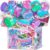 35.16 FL OZ Unicorn Slime for Girls 6-8, FunKidz 1040 ML Rainbow Glitter Premade Slime Toy 8 Packs Birthday Party Gifts for Kids