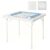 35″ Mahjong Table ,Folding Card Table w/ Cup Holders,Carry Handle & Trays