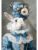35 Piece Puzzles – Abstract Bunny Girl Jigsaw Puzzle for Adults Beginners, Unwind from Daily Life, Perfect for Family Activities – Simple Version