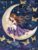 35 Pieces Cartoon Moon Girl Wooden Jigsaw Puzzles, Indoor Activities to Exercise Your Brain, Patience Enhancing Stress Relief – 4 X 6 Inches