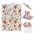35 Sheets Floral Tissue Paper, 20x14in Flower Tissue Paper for Gift Bags Gift Wrapping, Crafts, Decoupage Art Packing Supplies for Weddings, Birthdays, Holidays Decor-Lily