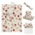 35 Sheets Floral Tissue Paper, 20x14in Flower Tissue Paper for Gift Bags Gift Wrapping, Crafts, Decoupage Art Packing Supplies for Weddings, Birthdays, Holidays Decor-Lily Floral