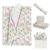 35 Sheets Floral Tissue Paper, 20x14in Flower Tissue Paper for Gift Bags Gift Wrapping, Crafts, Decoupage Art Packing Supplies for Weddings, Birthdays, Holidays Decor-Simple Flower
