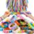 360PCS Pop Bracelet Bubble Fidget Sensory Toys for Party Favors, Pop Keychain Bulk for Classroom Prizes, Easter Egg Basket Stuffers Christmas Valentine Gifts for Kids Students