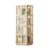 360° Rotating Book Shelf 3-Tier CD Display Rack Tower Space-Saving Storage for Bedroom Living Room Office Library – White (35x35x124cm)
