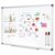 36 × 24 inch wall-Mounted Magnetic whiteboard, Aluminum Frame Home Office Writing Board, erasable Conference Teaching Message Board