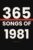 365 SONGS OF 1981