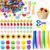 368Pcs Sensory Bin Filler Fine Motor Toys Counting Sorting Toy