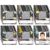36 Pack Adhesive Photo Name Plates Labels Sticker for Classroom Student School Supplies, Composition Notebook Self Adhesive Name Tags with Photo Space and Writing line for Names
