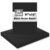 36 Pack Black Poster Board 11x14in, Black Paper Large Cardstock