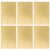 36pcs Certificate Stickers Golden Aluminum Foil Adhesive Awards