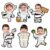 36 Pcs Halloween Mummy Cutouts with Photo Space for Bulletin Board Decor