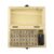 36Pcs Letter Number Rubber Stamper Wooden Stamp with Case for Scrapbooking Journaling Decoration Gift Wrapping Letter Postage