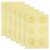 36pcs Reward Stickers Golden Paper Achievement Decals for School