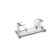 3.74 x 1.57 x 1.69 Inch Acrylic Bracelet Display Stand, Clear Upright Tower for Retail Counters and Craft Fairs