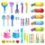37PCS Sensory Bin Filler Tools Toys for Toddler Fine Motor Skills Improve