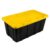 38gal Heavy Duty Plastic Storage Tote, Stackable Liddable Utility Organizer Bin, Durable Container for Garage Basement Closet Pantry Seasonal Household Item Storage
