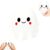 3.93in Slow Rise Stress Ball Cute Halloween Squishies Ghost Toy（Women’s）