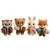 3D Animal Bead Embroidery Kit Unique 3D Animals Bead Craft Kit 3D Animal Ornament Sewing Set for Crafting Enthusiasts Girls Women Teens Adults (American Hero Teacher) (D)