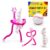 3D Baseball Fidget Ball Toy Pop Tubes Sensory Giraffe Telescopic Suction Cup