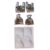 3 Detachable Food-Grade Silicone Water Bag Mold for Unique Resin Jewelry Making Projects Food Grade Silicone Pendant Mold
