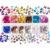 3D for Butterfly Sequins Glitter Flakes Colorful for Sparkle Glitter Sticker Decals Art Deco
