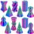 3Dgenius 12 Pack 3D Printed Fidget Toys, Impossible Passthrough Spiral Set