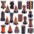 3Dgenius 20 Pack 3D Printed Fidget Toys, Impossible Passthrough Spiral Set