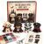 3D Halloween Dog DIY Art Set, DIY Beaded Puppy Craft Kit with 4 Halloween Dog Designs, Tiny 3D Beaded Animal DIY Kit for Beginners, Adults, Home Desk Decor (#D)