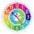 3D Kids Colorful Learning Wall Clock – Easy to Read – Telling Time Teaching Clock for Kids – Classroom Bedroom Wall Decor – Silent Analog Kids Clock for Homeschool, Playrooms, Nursery (12 inch)