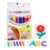 3D Magic Popcorn Pens, 6-Color Heat-Activated Puffy Paint Set，1 Box