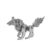 3D Metal Model Kits, Mechanical Wolf 3D Metal Puzzle,Steel Animal Series DIY Brain Teasers Simple 3D Puzzles Home Decor Art Craft Gifts Toys for Adult