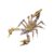 3D Metal Puzzle Adults DIY Mechanical Punk Sting Scorpion Model Kit 259PCS