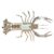 3D Metal Puzzle for Adults Mechanical Lobster Steampunk Assembly Kit 830PCS