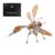 3D Metal Puzzle for Adults Mechanical Wasp Steampunk Assembly Kit 420+ PCS