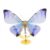 3D Metal Starry Night Butterfly Assembly Model Kit (100+PCS)