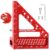 3D Multi-Angle Measuring Ruler -Precision Woodworking 3D Square Protractor