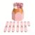 3D Pencil Number Counting Set | Reusable Math Manipulatives for Classroom | Crayon Number Matching 1-30 | Educational Sequencing Board Pink