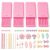3D Print Clay Gel Ball Maker Tool,Nail Art Bead Roller for 3D Gel Flowers,Multiple Sizes Choose, Sphere Shaper Roller Tool for Perfect Round Beads, Earrings & Jewelry Making（2-5cm Pink）
