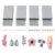 3D Print Clay Gel Ball Maker Tool, Nail Art Bead Roller for 3D Gel Flowers (Grey)