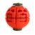 3D Printed 360° Rotating Fidget Ball Silent Mechanical Kinetic Gyro-Orange