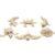 3D Printed Articulated Marine Skeleton Models, Sea Creature Figures