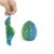 3D Printed Dragon Egg Fidget Toy, Flexible Twisty Egg for Stress Relief, Desk Decor for Adults, Dragon Egg Ornament, Calming Handheld Fidget, Unique Gift (Blue Green)