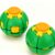 3D Printed Fidget Ball Push and Spin Toy Rotating Finger Stress Relief Toy，Red
