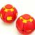 3D Printed Fidget Spinner Ball Dual Mode Press & Rotate Stress Relief Toy Portable Decompression Sphere for Office ADHD Anxiety Relief Kids Adults Fidget Toy ，Red