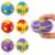 3D Printed Fidget Spinner Ball,Rotate Stress Relief Spinning Ball, 360° Rotating Stress Relief Spinning Balls, Portable Sensory Toy for Kids and Adults