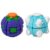 3D Printed Fidget Spinner Ball Sensory Toy, Tactile Desk Toy for Office Adults Stress Relief, Mechanical Spinning Sphere Fidget Pack Gift,Multi-Style Combination Set，Textured & Ghost Combo