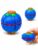 3D Printed Figurine 3D Printed Press to Spin Fidget Ball, Push & Spin Sensory Toy,Stress Relief Desk Spinner for Classroom,Office & Home,Handheld Fidget Toy,Birthday Gift, Party Favor for Kids