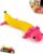 3D Printed Flexi Axobanana Fidget Toy Articulated Animal Wiggly Desk Figure