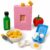 3D Printed Food Fidget Toys Pack, 4Pcs Sensory Fidgets with Pasta Set Tomato Olive Oil Egg, Novelty Desk Toys for Stress Relief Cute Decor Accessories for Home Office & Gift (Food Fidget Toys, Set A)